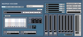 Multiplex vocoder interface